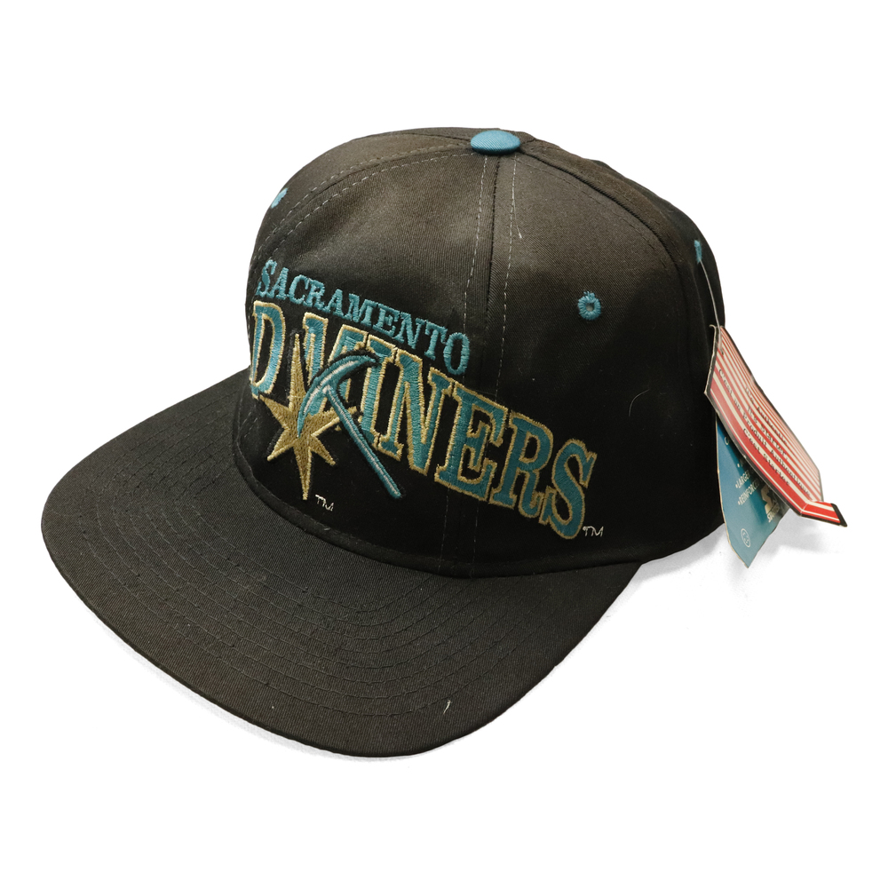Vintage nwt Starter Sacramento Gold Miners Embroidered Snapback Hat Size One Siz